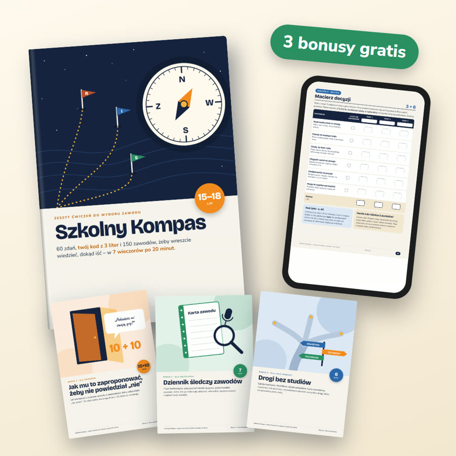 Szkolny Kompas: zeszyt ćwiczeń, Bilans i 3 bonusy